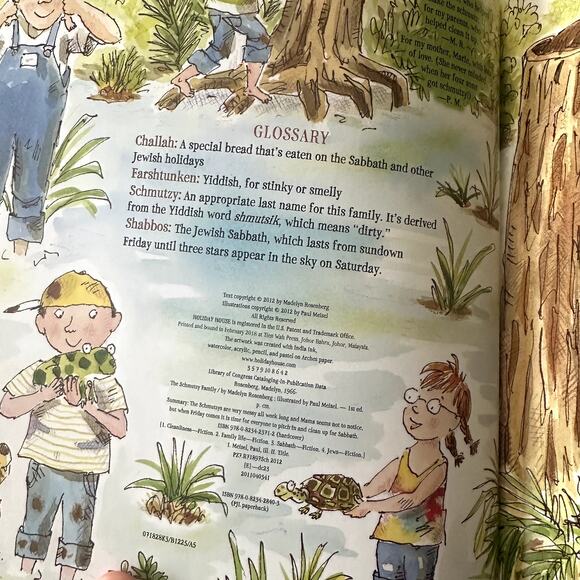 PJ Library The Schmutzy Family Shabbat Jewish Paperback Book - Picture 3 of 10